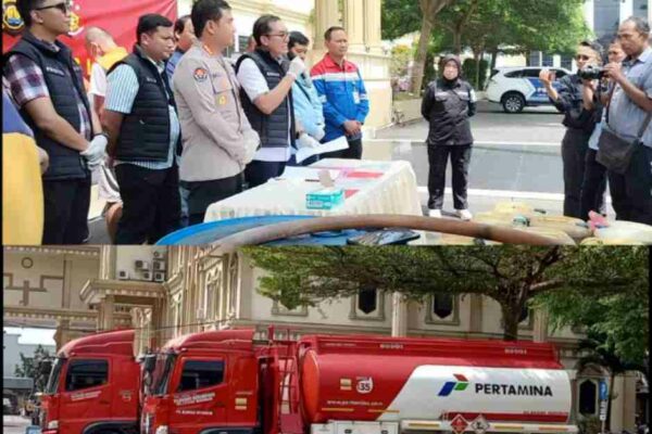 Ditreskrimsus Polda Jambi Subdit Tipidter Amankan 3 Pelaku Penyalahgunaan BBM Bersubsidi