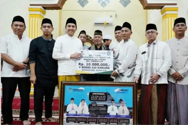 Safari Ramadhan Bupati Ogan Ilir Panca Wijaya Akbar S.H Di Masjid Al-Basyariah